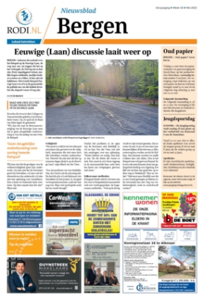 Editie voorpagina