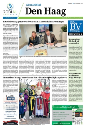 Editie voorpagina