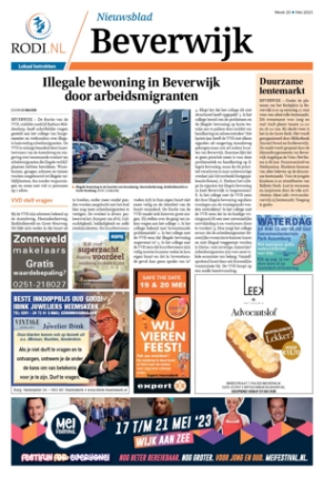 Editie voorpagina