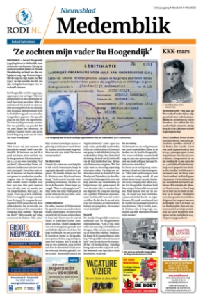 Editie voorpagina