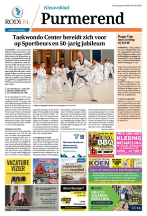 Editie voorpagina