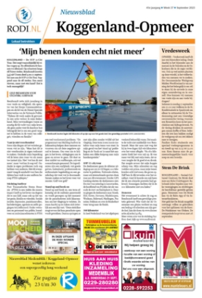 Editie voorpagina