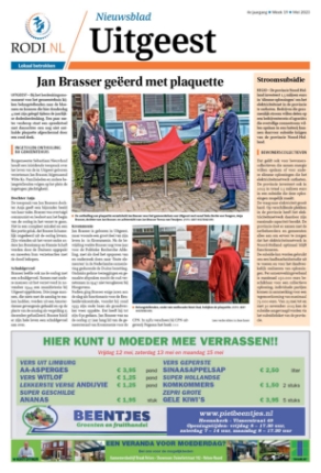 Editie voorpagina