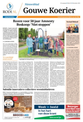 Editie voorpagina