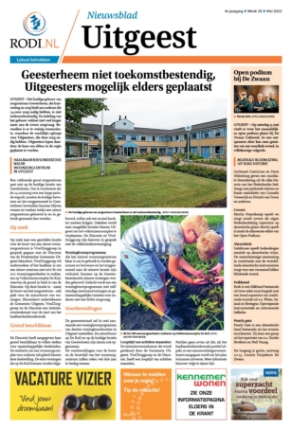Editie voorpagina