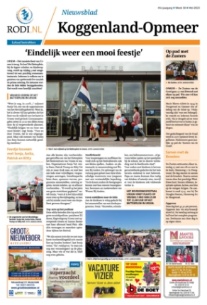 Editie voorpagina