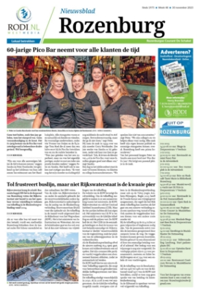 Editie voorpagina