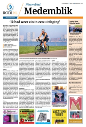 Editie voorpagina