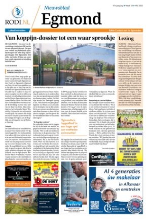 Editie voorpagina