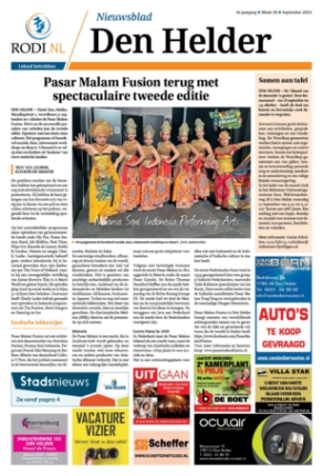 Editie voorpagina