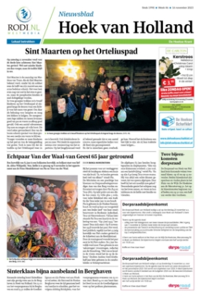 Editie voorpagina