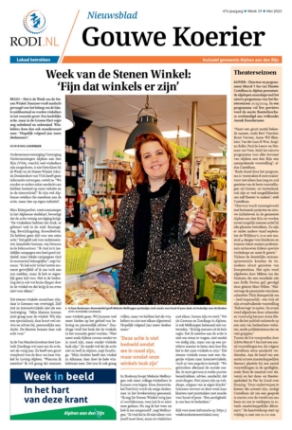 Editie voorpagina