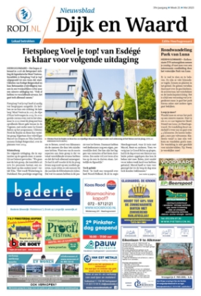 Editie voorpagina