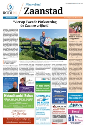 Editie voorpagina