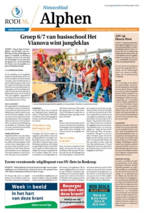 Editie voorpagina