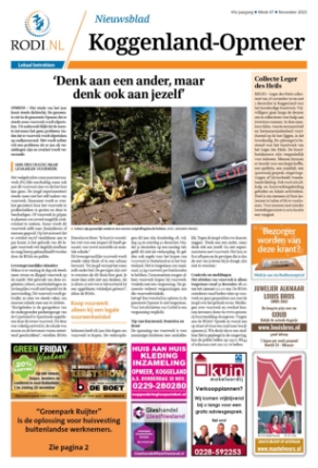 Editie voorpagina