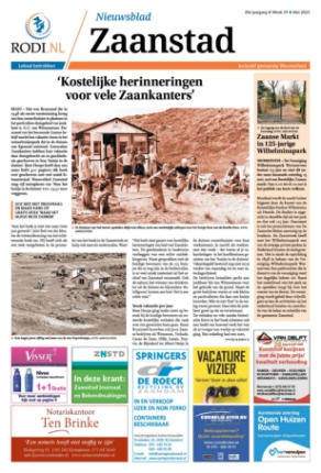 Editie voorpagina