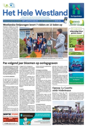 Editie voorpagina