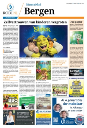 Editie voorpagina