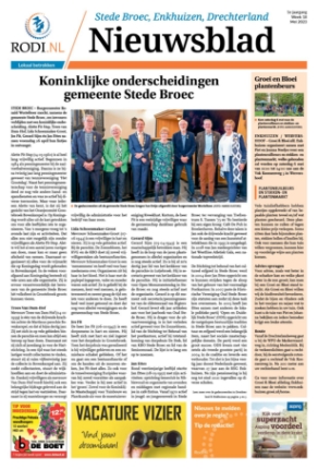 Editie voorpagina