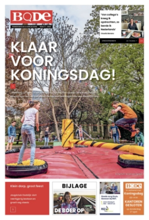 Editie voorpagina