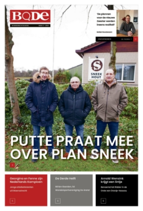 Editie voorpagina