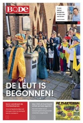 Editie voorpagina
