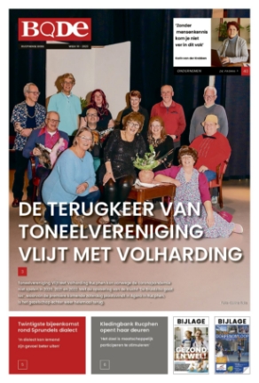 Editie voorpagina