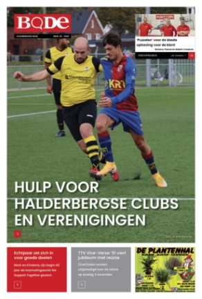 Editie voorpagina