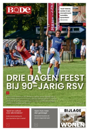 Editie voorpagina