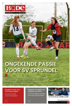 Editie voorpagina