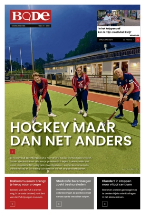 Editie voorpagina