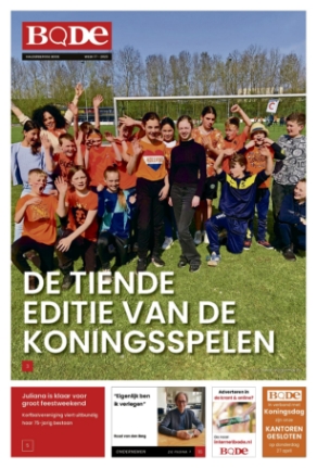 Editie voorpagina