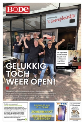 Editie voorpagina