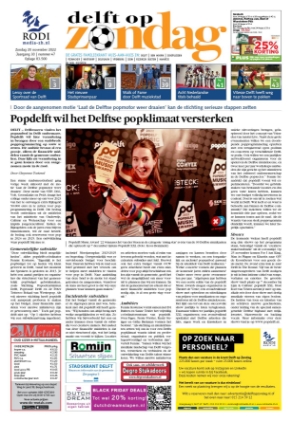 Editie voorpagina