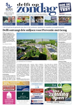 Editie voorpagina