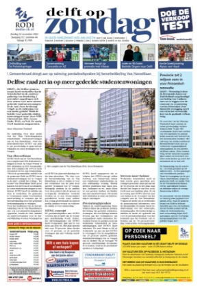 Editie voorpagina