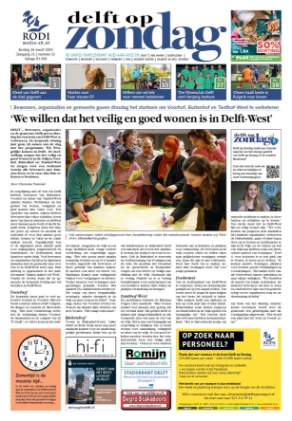 Editie voorpagina