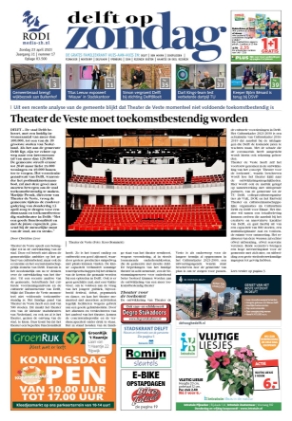 Editie voorpagina