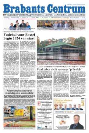 Editie voorpagina