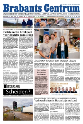 Editie voorpagina