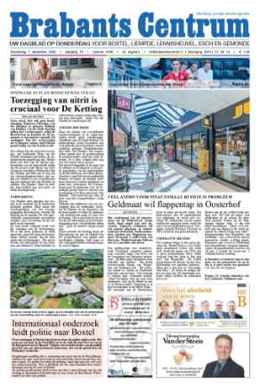 Editie voorpagina