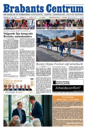 Editie voorpagina