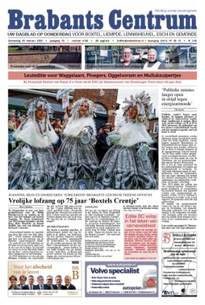 Editie voorpagina
