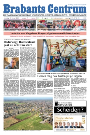 Editie voorpagina