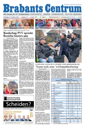 Editie voorpagina