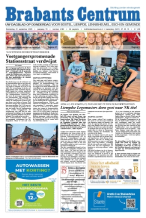 Editie voorpagina