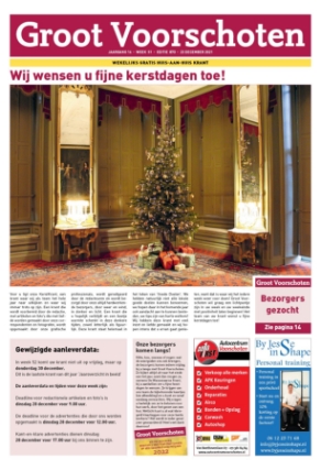 Editie voorpagina