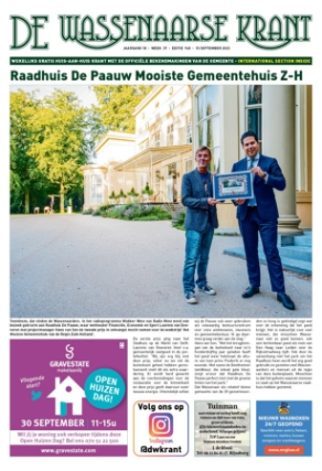 Editie voorpagina