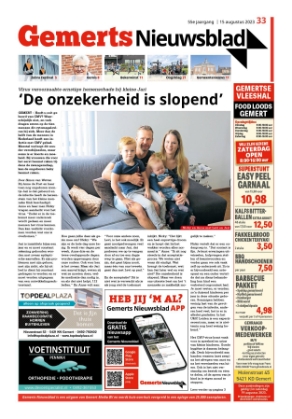 Editie voorpagina